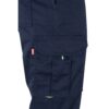 VL ZEUS. Two-tone, multi-pocket stretch trousers (240g/m²), in cotton (46%), EME (38%) and polyester (16%)