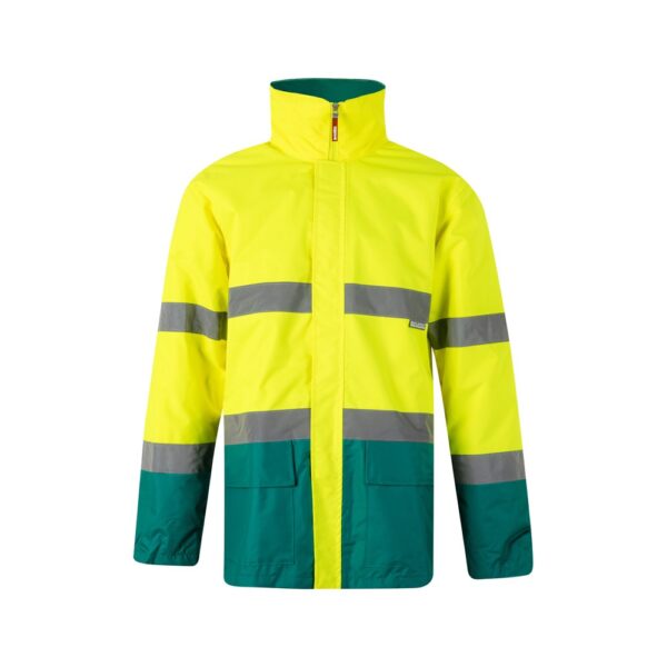 VL THEMIS LARGE. Two-tone parka (190g/m²), in polyester (100%), with PU coating