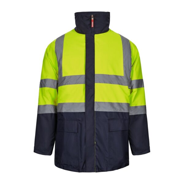 VL JUNO LARGE. Two-tone 4-in-1 parka (180g/m²), in polyester (100%) with PU coating