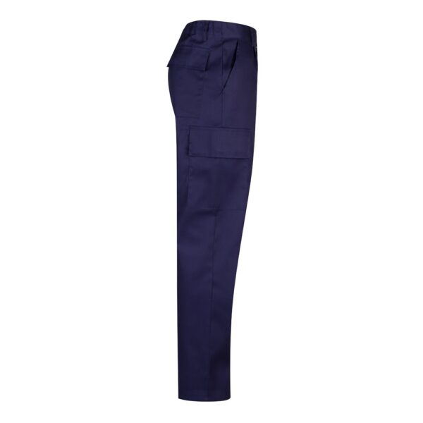 VL AINE. Multi-pocket twill trousers (190g/m²), in cotton (20%) and polyester (80%)
