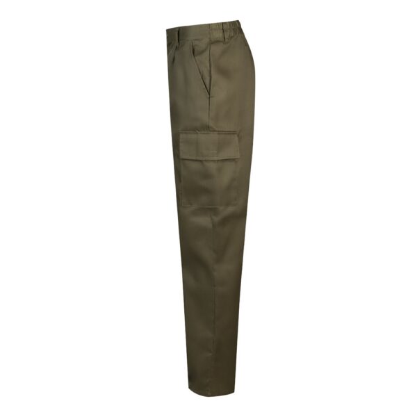 VL AINE. Multi-pocket twill trousers (190g/m²), in cotton (20%) and polyester (80%)
