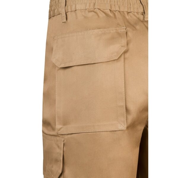 VL CHIONE. Bermuda shorts in multi-pocket twill (200g/m²), in cotton (35%) and polyester (65%)