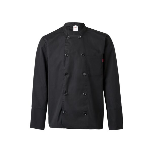 VL KALI. Long-sleeved kitchen jacket (175g/m²), in cotton (35%) and polyester (65%)