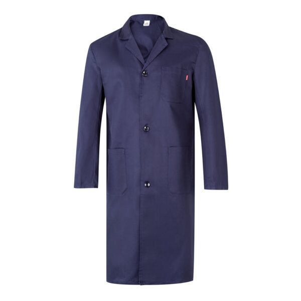 VL DANU. Twill blouse (175g/m²), in cotton (35%) and polyester (65%)