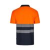 VL FORTUNA. Bird-eye polo shirt (140g/m²) with short sleeves, in polyester (100%)