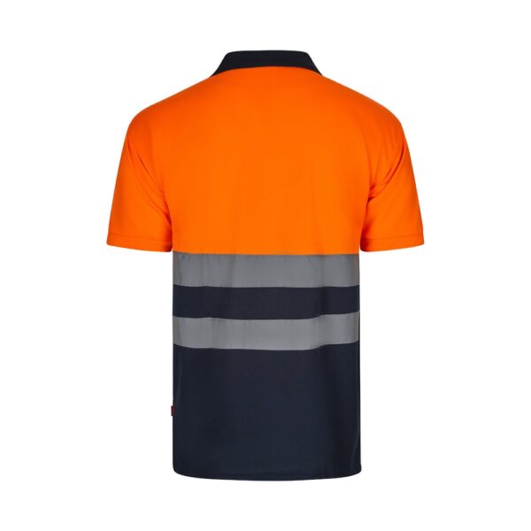 VL FORTUNA. Bird-eye polo shirt (140g/m²) with short sleeves, in polyester (100%)