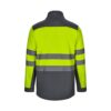 VL HESTIA. Two-tone soft shell jacket (280g/m²), in polyester (96%) and elastane (4%)