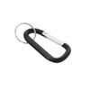 MATTHEW. Aluminium carabiner with keyring