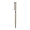 CLARE. Recycled aluminium (100% rAL) twist action ball pen with clip