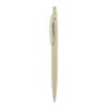 81168_150-b CAMILA. Wheat straw fibre and ABS ball pen with clip