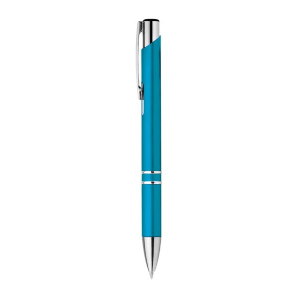 BETA PLASTIC. ABS ball pen with metal clip