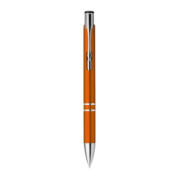 BETA PLASTIC. ABS ball pen with metal clip