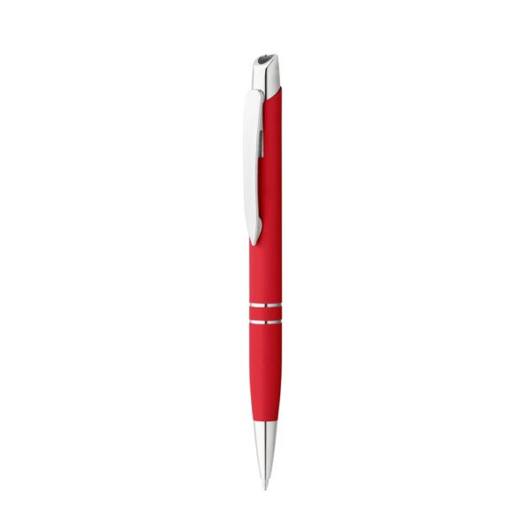 MARIETA SOFT. Aluminium ball pen with clip