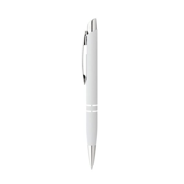 MARIETA SOFT. Aluminium ball pen with clip