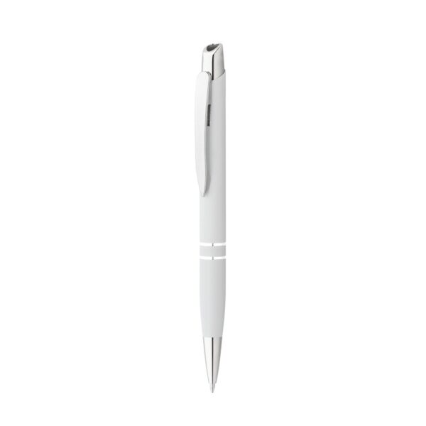 MARIETA SOFT. Aluminium ball pen with clip