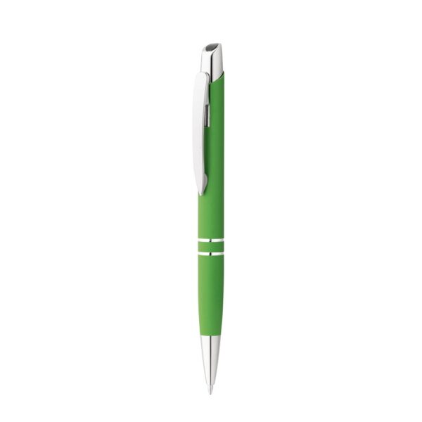 MARIETA SOFT. Aluminium ball pen with clip