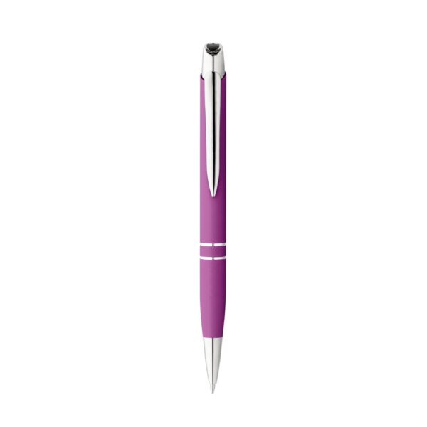 MARIETA SOFT. Aluminium ball pen with clip