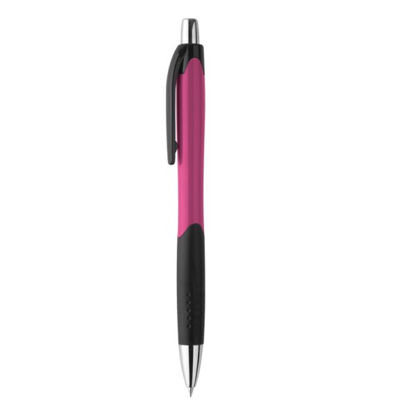 91256_102 CARIBE. ABS ball pen with non-slip grip