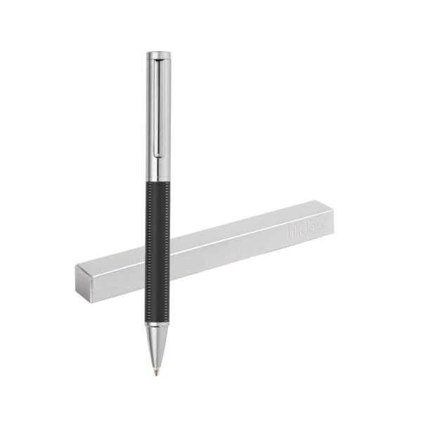 MONTREAL. Metal ball pen with twist mechanism and clip