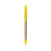 91628_108-a REMI. Ballpoint pen made from 100% recycled paper with clip