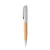 FUJI. Bamboo and metal ball pen with case
