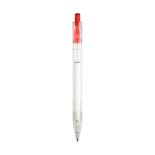 HARLAN. rPET ball pen pen with coloured button