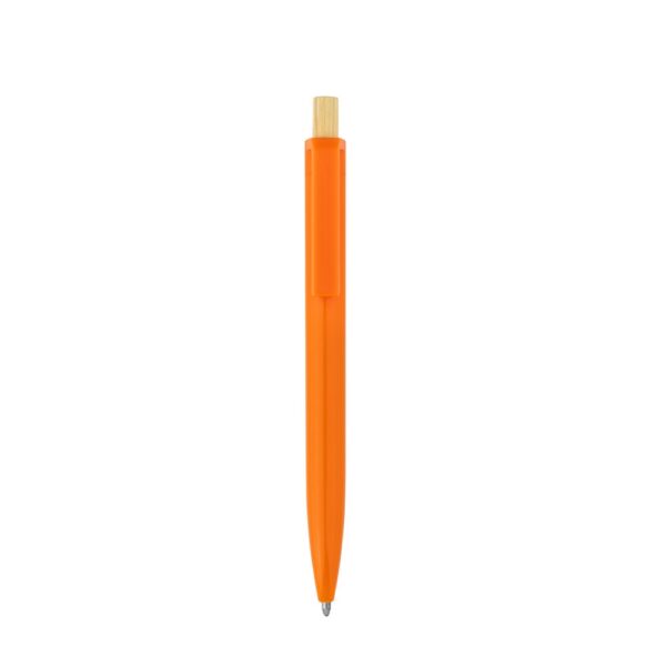 ZARA. Recycled ABS (100% rABS) ballpoint pen with bamboo button