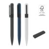 ELSIE ROUND. Metal ballpoint (60% recycled) with rounded design