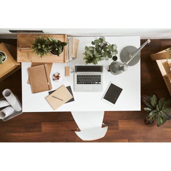 SERPA. A4 cork folder with a block of plain pages