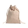 GIBRALTAR. Recycled cotton gift bag (70%) and polyester (30% rPET) (140 g/m²)