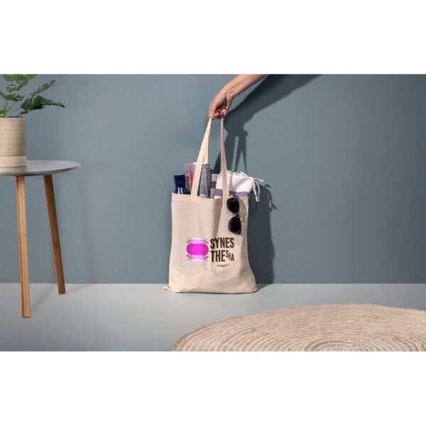 GIZA. 100% recycled cotton bag (140 g/m²)