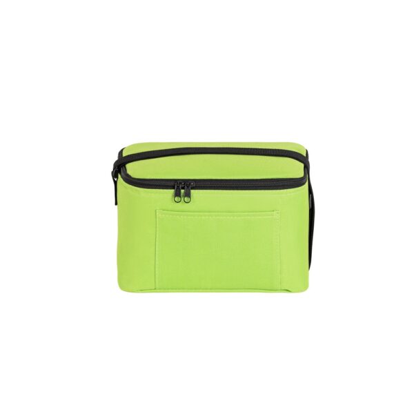 CANCUN. Thermal bag in 600D recycled polyester with adjustable webbing strap 7 L