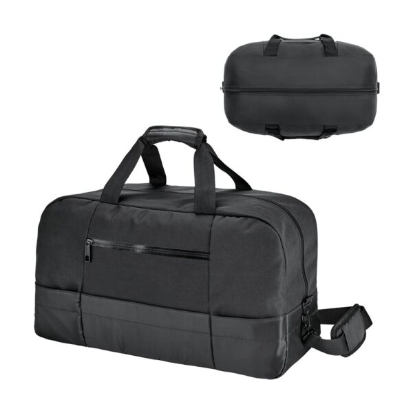 ZIPPERS SPORT. Executive sports bag in 840D jacquard and 300D