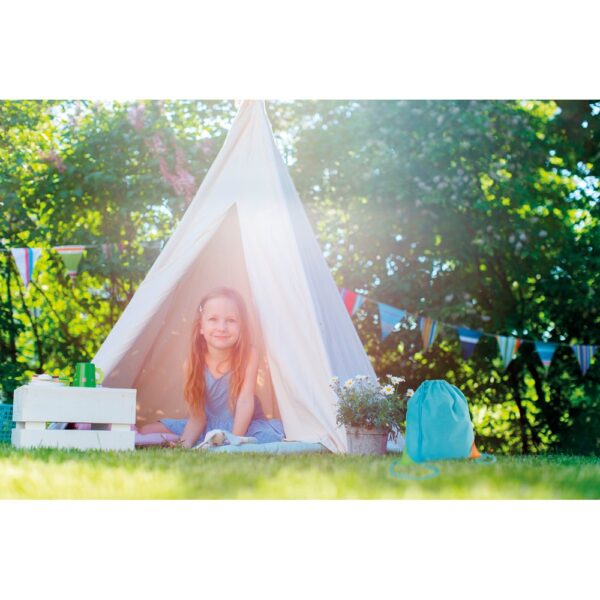 BISSAYA. Colourful non-woven drawstring bag (80 g/m²)