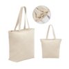 92926_set HACKNEY. 100% cotton bag with zipper (280 g/m²)