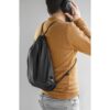 PEMBA. Recycled polyester (100% rPET) 190T drawstring bag