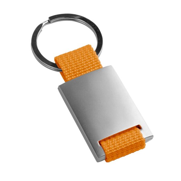 GRIPITCH. Metal and webbing keyring
