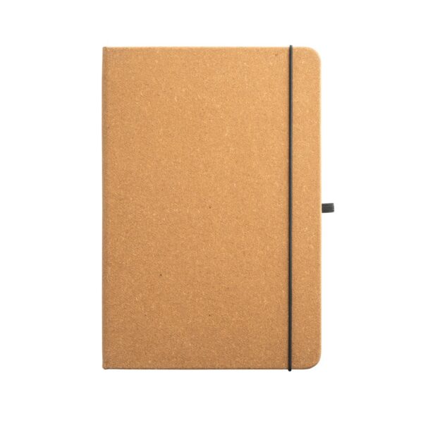 MATISSE. A5 notebook with rigid cover in leather (70% recycled) with lined sheets