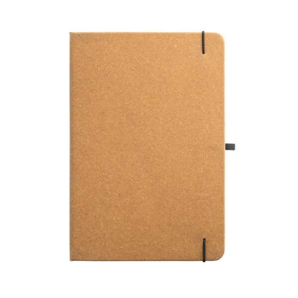 MATISSE. A5 notebook with rigid cover in leather (70% recycled) with lined sheets