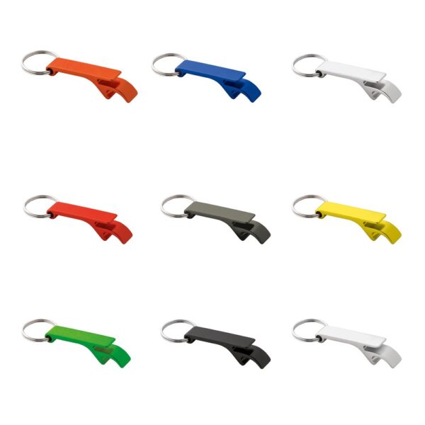 BAITT. Aluminium keyring with bottle opener