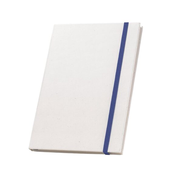 MILKY. A5 notebook with rigid cover in 100% recycled paper