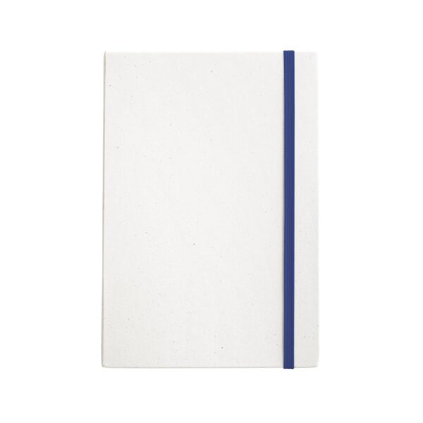 MILKY. A5 notebook with rigid cover in 100% recycled paper