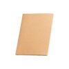 ALCOTT A4. A4 notepad with Kraft paper cover (250 g/m²) and plain pages