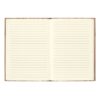 93275_160-e NERUDA. A5 notepad with hardcover made from natural straw fibres
