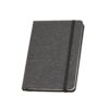 BOYD. A5 notebook in recycled polyester (100% rPET) with lined sheets
