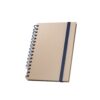 PROUST. A5 notebook with rings, hard cover, made of sugar cane paper (80% sugar cane) with plain pages
