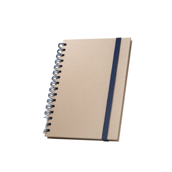 PROUST. A5 notebook with rings, hard cover, made of sugar cane paper (80% sugar cane) with plain pages