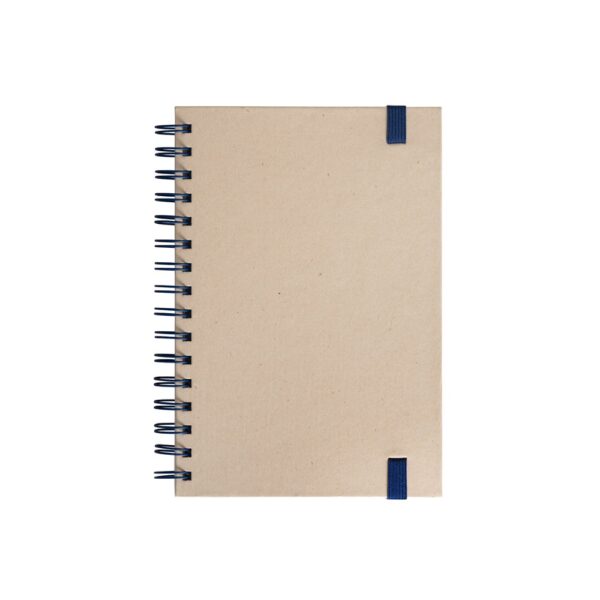 PROUST. A5 notebook with rings, hard cover, made of sugar cane paper (80% sugar cane) with plain pages