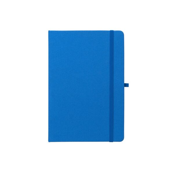 ANNE. A5 notebook in recycled polyester (100% rPET) with lined pages