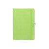 ANNE. A5 notebook in recycled polyester (100% rPET) with lined pages